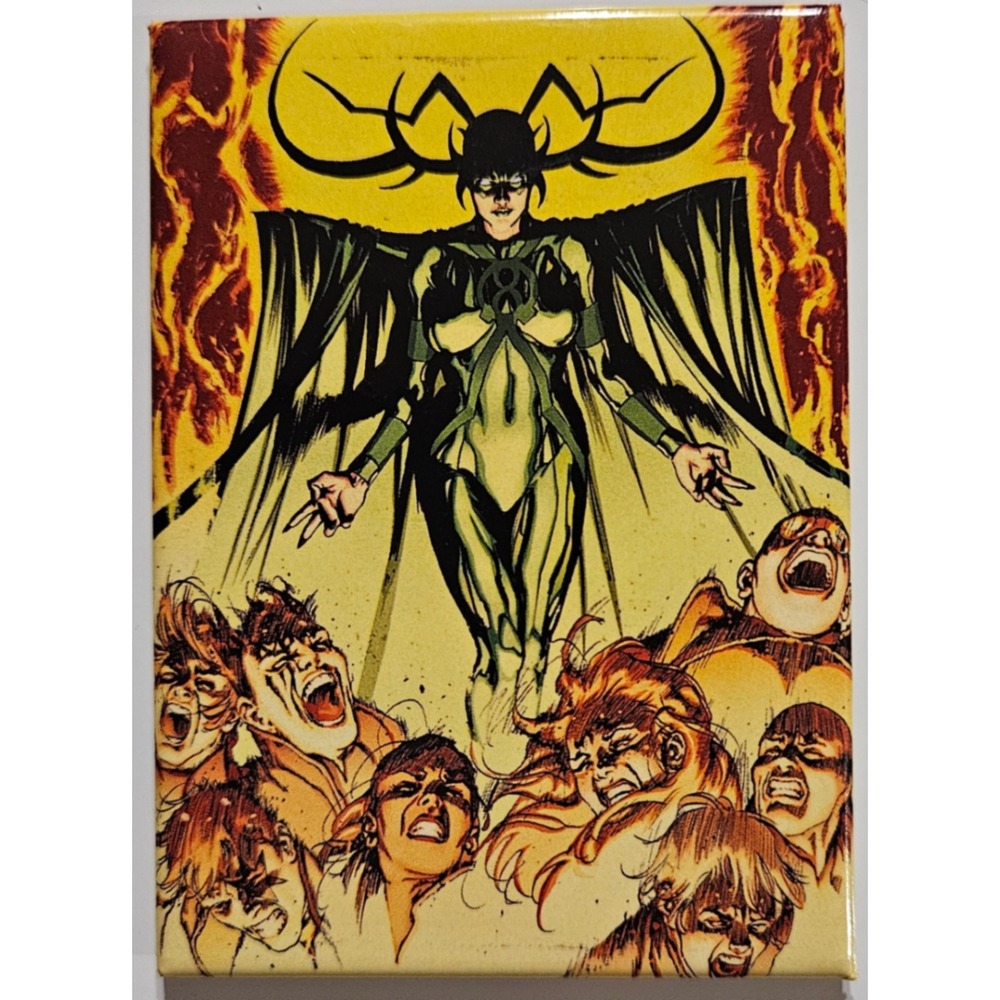 HELA, Marvel Villain, Queen of Hel, Comic Book Art Magnet‎